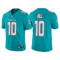 Wholesale Cheap Men's Miami Dolphins #10 Tyreek Hill Aqua Vapor Untouchable Limited Stitched Football Jersey