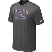 Wholesale Cheap Nike NFL Tennessee Titans Heart & Soul NFL T-Shirt Crow Grey