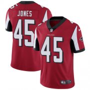 Wholesale Cheap Nike Falcons #45 Deion Jones Red Team Color Men's Stitched NFL Vapor Untouchable Limited Jersey