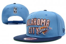 Wholesale Cheap NBA Oklahoma City Thunder Snapback Ajustable Cap Hat XDF 006