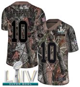 Wholesale Cheap Nike 49ers #10 Jimmy Garoppolo Camo Super Bowl LIV 2020 Youth Stitched NFL Limited Rush Realtree Jersey