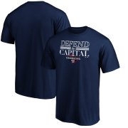 Wholesale Cheap Washington Nationals Majestic 2019 National League Champions Hometown Battery T-Shirt Navy