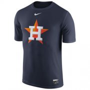 Wholesale Cheap Houston Astros Nike Authentic Collection Legend Logo 1.5 Performance T-Shirt Navy