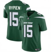 Cheap Men's New York Jets #15 Brett Rypien Green Vapor Untouchable Limited Football Stitched Jersey