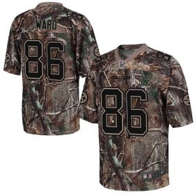 Wholesale Cheap Nike Steelers #86 Hines Ward Camo Men\'s Stitched NFL Realtree Elite Jersey