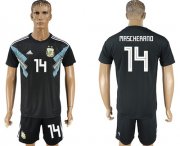 Wholesale Cheap Argentina #14 Mascherano Away Soccer Country Jersey
