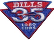 Wholesale Cheap Stitched Buffalo Bills 35th Anniversary Jersey Patch