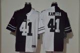 Wholesale Cheap Men's New Orleans Saints #41 Alvin Kamara Black White Peaceful Coexisting 2020 Vapor Untouchable Stitched NFL Nike Limited Jersey