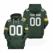 Wholesale Cheap Men's Green Bay Packers Active Player Custom 2021 Green Pullover Hoodie
