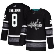 Wholesale Cheap Adidas Capitals #8 Alex Ovechkin Black Authentic 2019 All-Star Stitched Youth NHL Jersey