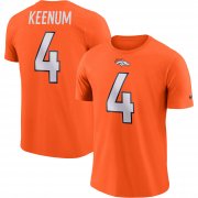Wholesale Cheap Denver Broncos #4 Case Keenum Nike Player Pride Name & Number Performance T-Shirt Orange