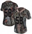 Wholesale Cheap Nike Browns #58 Christian Kirksey Camo Women's Stitched NFL Limited Rush Realtree Jersey