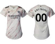 Wholesale Cheap Arsenal away aaa version womens custom soccer 2021 jerseys