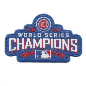 Wholesale Cheap Stithced 2016 Chicago Cubs World Series Champions Jerseys Patch