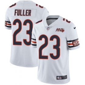Wholesale Cheap Nike Bears #23 Kyle Fuller White Men\'s 100th Season Stitched NFL Vapor Untouchable Limited Jersey