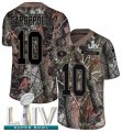 Wholesale Cheap Nike 49ers #10 Jimmy Garoppolo Camo Super Bowl LIV 2020 Men's Stitched NFL Limited Rush Realtree Jersey