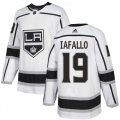 Wholesale Cheap Adidas Kings #19 Alex Iafallo White Road Authentic Stitched NHL Jersey