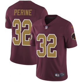 Wholesale Cheap Nike Redskins #32 Samaje Perine Burgundy Red Alternate Youth Stitched NFL Vapor Untouchable Limited Jersey