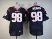Wholesale Cheap Nike Texans #98 Connor Barwin Navy Blue Team Color Men's Stitched NFL Elite Jersey