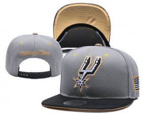 Wholesale Cheap San Antonio Spurs Snapback Ajustable Cap Hat YD 3