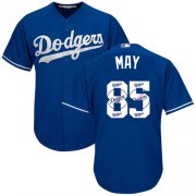 Wholesale Cheap Dodgers #85 Dustin May Blue Team Logo Fashion Stitched MLB Jersey