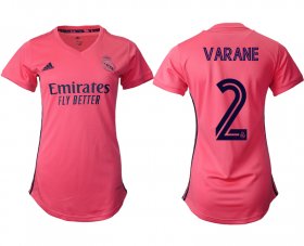 Wholesale Cheap 2021 Real Madrid away aaa version women 2 soccer jerseys