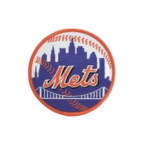 Wholesale Cheap Stitched New York Mets Home Sleeve Patch (Orange Border)