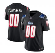 Wholesale Cheap Men's New England Patriots Active Player Custom Black 2023 F.U.S.E. Throwback Limited Football Stitched Jersey