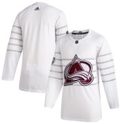 Wholesale Cheap Men's Colorado Avalanche Adidas White 2020 NHL All-Star Game Authentic Jersey