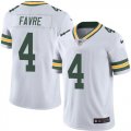 Wholesale Cheap Nike Packers #4 Brett Favre White Men's Stitched NFL Vapor Untouchable Limited Jersey