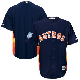 Wholesale Cheap Astros Blank Navy Blue 2019 Spring Training Cool Base Stitched MLB Jersey