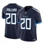 Cheap Men's Tennessee Titans #20 Tony Pollard Navy 2023 F.U.S.E. Vapor Limited Football Stitched Jersey
