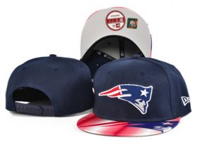 Wholesale Cheap Patriots Team Logo Navy Adjustable Hat SF
