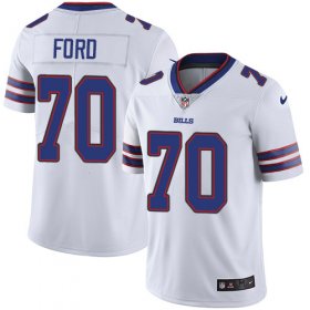 Wholesale Cheap Nike Bills #70 Cody Ford White Men\'s Stitched NFL Vapor Untouchable Limited Jersey