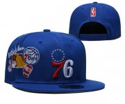 Wholesale Cheap Philadelphia 76ers Stitched Snapback Hats 0018