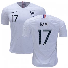 Wholesale Cheap France #17 Rami Away Soccer Country Jersey
