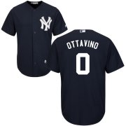 Wholesale Cheap Yankees #0 Adam Ottavino Navy Cool Base Stitched MLB Jersey