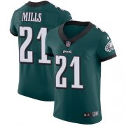 Wholesale Cheap Nike Eagles #21 Jalen Mills Green Team Color Men's Stitched NFL Vapor Untouchable Elite Jersey