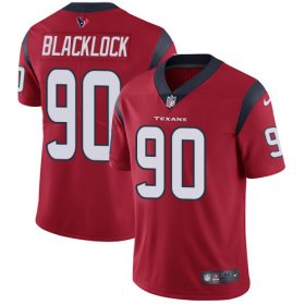 Wholesale Cheap Nike Texans #90 Ross Blacklock Red Alternate Men\'s Stitched NFL Vapor Untouchable Limited Jersey