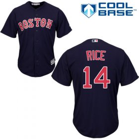 Wholesale Cheap Red Sox #14 Jim Rice Navy Blue Cool Base Stitched Youth MLB Jersey