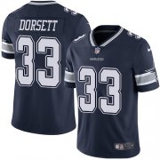 Wholesale Cheap Nike Cowboys #33 Tony Dorsett Navy Blue Team Color Men's Stitched NFL Vapor Untouchable Limited Jersey