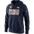Wholesale Cheap Denver Broncos Nike 2015 AFC Conference Champions Broncos Country Hoodie Navy