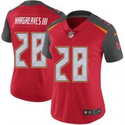 Wholesale Cheap Nike Buccaneers #28 Vernon Hargreaves III Red Team Color Women's Stitched NFL Vapor Untouchable Limited Jersey