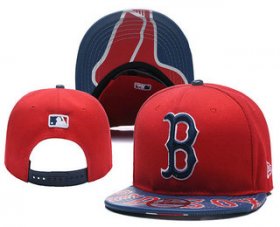 Wholesale Cheap Boston Red Sox Snapback Ajustable Cap Hat YD