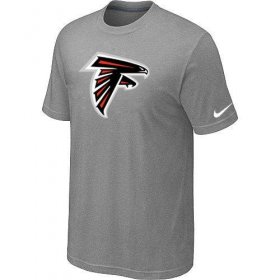 Wholesale Cheap Nike Atlanta Falcons Sideline Legend Authentic Logo Dri-FIT NFL T-Shirt Light Grey