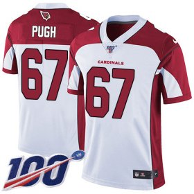 Wholesale Cheap Nike Cardinals #67 Justin Pugh White Men\'s Stitched NFL 100th Season Vapor Limited Jersey