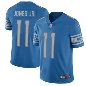Wholesale Cheap Nike Lions #11 Marvin Jones Jr Blue Team Color Men\'s Stitched NFL Vapor Untouchable Limited Jersey