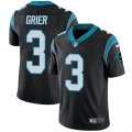 Wholesale Cheap Nike Panthers #3 Will Grier Black Team Color Youth Stitched NFL Vapor Untouchable Limited Jersey
