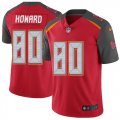 Wholesale Cheap Nike Buccaneers #80 O. J. Howard Red Team Color Men's Stitched NFL Vapor Untouchable Limited Jersey