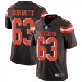 Wholesale Cheap Nike Browns #63 Austin Corbett Brown Team Color Men's Stitched NFL Vapor Untouchable Limited Jersey